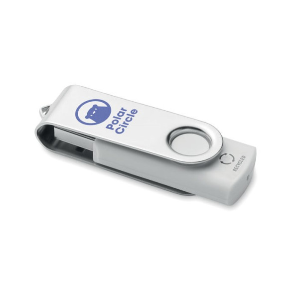 TECHMATE RABS - Recyceltes ABS Techmate USB-Flash-Laufwerk 1-64GB.