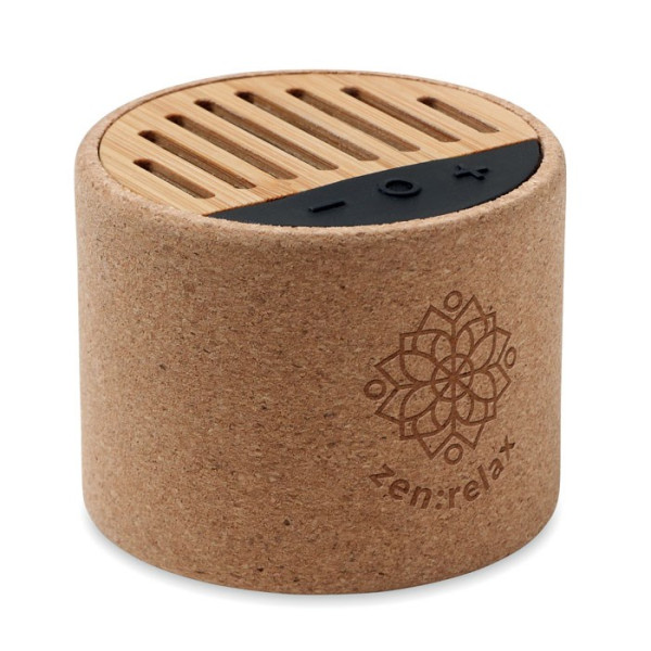 ROUND + - Wireless Lautsprecher Kork