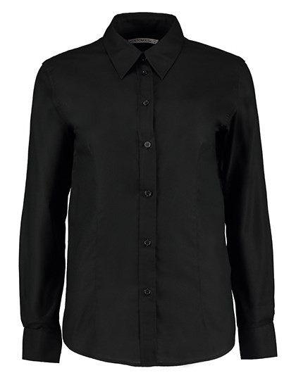 Kustom Kit - Women´s Tailored Fit Workwear Oxford Shirt Long Sleeve